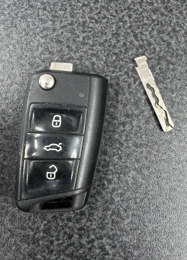 Schlüssel vor Reparatur