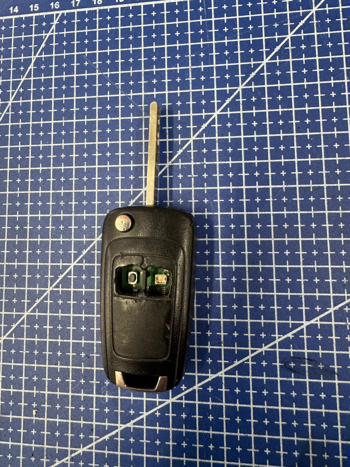 Schlüssel vor Reparatur